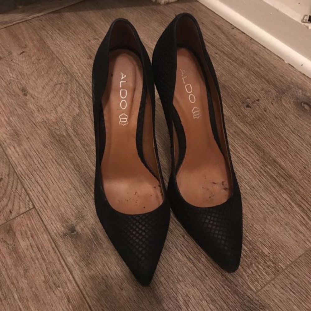 Aldo high heels for sale black
